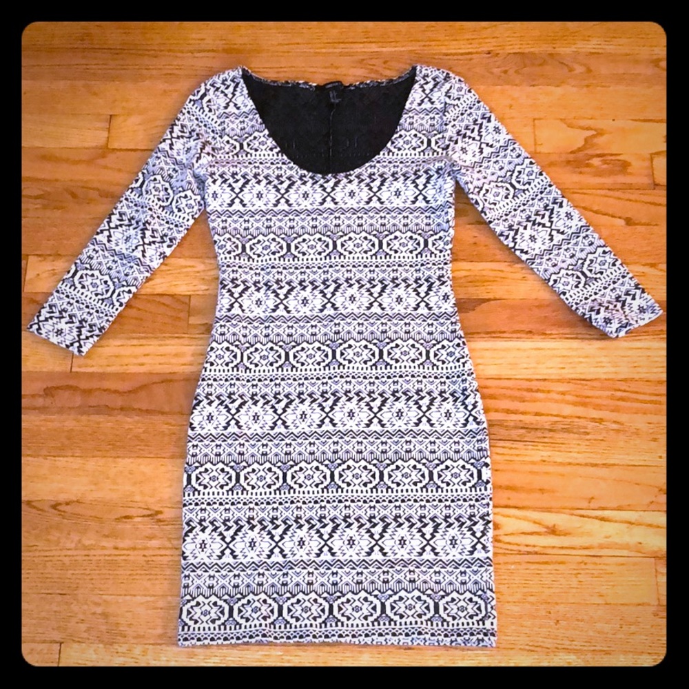 Tribal Body-con Dress